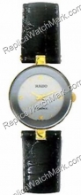 Rado Florence Gold-Tone Black Leather Ladies Watch R48745105