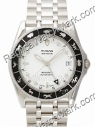 Replica Tudor watches white dial with stainless steel band