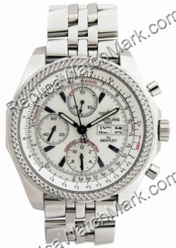 Breitling Bentley GT Chronograph Steel Mens Watch A1336212-A5-97