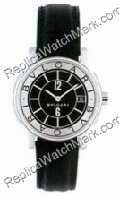 Bvlgari Solotempo Black Leather Day Ladies Watch ST29BSLD/N