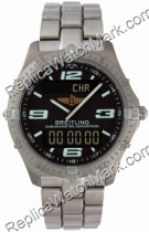 Breitling Professional Aerospace Titanium Mens Watch E7536210-B5