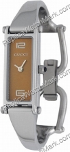 Gucci 1500 Series Steel Bangle Amber Petite Ladies Watch YA01552