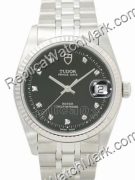Replica Tudor watches white dial with stainless steel band