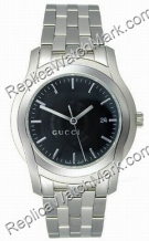 Gucci 5505 Stainless Steel Black Ladies Watch YA055211