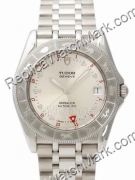 Replica Tudor watches white dial with stainless steel band