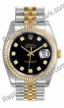 Suiza Hombres Rolex Oyster Perpetual Datejust Mira 116233-BKDJ