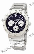 Bvlgari Bvlgari-Bvlgari Steel Chronograph Mens Watch BB38SSDCH