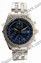Breitling Windrider Chronomat Evolution Steel Blue Mens Watch A1