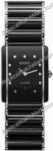 Rado Integral Jubile Ceramic Diamond Black Steel Unisex-Uhr R204