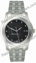 Gucci 5505 Stainless Steel Black Men's Watch YA055213