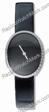Esenza Rado Black Steel Feminina Médio Diamond Watch R53541156