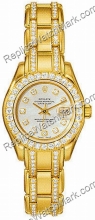 Rolex Oyster Perpetual Lady Datejust Pearlmaster 18kt Gelbgold D