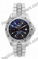Breitling Aeromarine Superocean Steelfish Steel Blue Herrenuhr A Breitling Aeromarine Superocean Steelfish Steel Blue Herrenuhr A