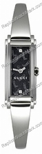 Gucci 109 de la serie damas Diamante reloj de acero YA109505
