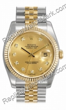 Suiza Hombres Rolex Oyster Perpetual Datejust Mira 116233-CDJ
