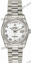 Hombres Rolex Oyster Perpetual Date Día-Watch 118239-WR