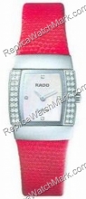 Señoras Mini Rado Sintra cerámica diamantes reloj R13578901