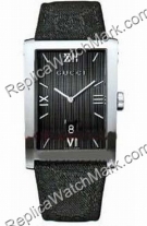 Gucci 8600 para hombre de acero de la serie Negro Reloj YA086316