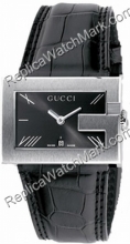 Hombres G de Gucci-Watch 100G reloj de acero YA100302