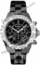 Chanel J12 de diamantes para hombre reloj H1178
