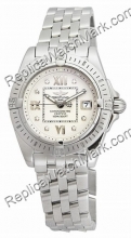 Windrider Breitling cabina Diamante reloj dama A7135612-G5-780A