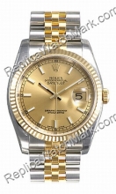 Suiza Hombres Rolex Oyster Perpetual Datejust Mira 116233-CSJ