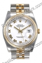Suiza Hombres Rolex Oyster Perpetual Datejust Mira 116233-WRJ