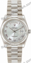 Hombres Rolex Oyster Perpetual Date Día-Watch 118206-BLR
