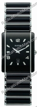 Rado Integral Hombres Acero Negro Reloj de cerámica R20484152