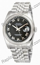 Swiss Rolex Oyster Perpetual Datejust Mens Watch 116200-BKRJ