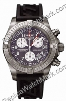 Breitling Chrono Avenger M1 Aeromarine Mens Titanium Grey caoutc  Breitling Chrono Avenger M1 Aeromarine Mens Titanium Grey caoutc