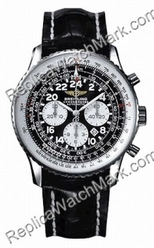 Breitling Navitimer Cosmonaute Mens Steel Black Watch A2232212-B