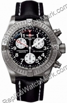 Breitling Chrono Avenger Mens Aeromarine Titanium Black Watch M1