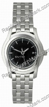 Gucci 5505 Mesdames acier inoxydable Black Watch YA055518