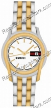 Mesdames Gucci 5500 Steel Series Two-Tone Watch YA055515