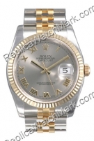 Swiss Rolex Oyster Perpetual Datejust Mens Watch 116233-SRJ
