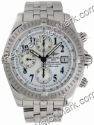 Breitling Chronomat Evolution Hommes White Steel Watch A1335611-