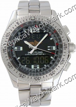 Breitling Colt Aeromarine Feminina Oceane Steel Black Watch A773  Clique na imagem para fechar