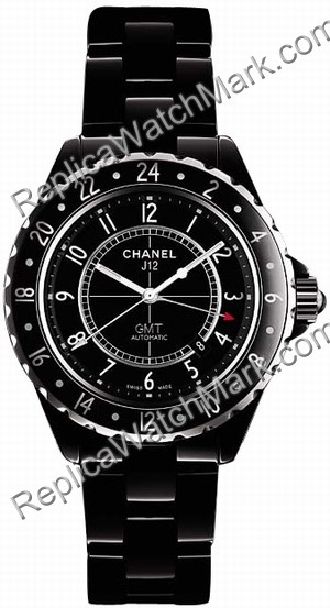 Chanel J12 GMT Mens Watch H2012 - Click Image to Close
