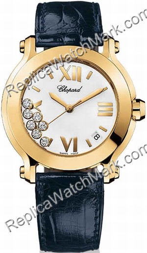 Chopard Happy Sport 18kt Gold 277471-5001 (27/7471) - Click Image to Close