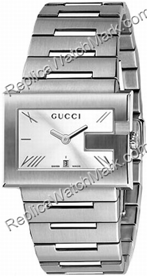 Gucci G-Watch 100G Steel Ladies Watch YA100506 - Click Image to Close