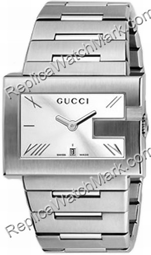 Uomo d'acciaio G-Gucci Watch 100G Watch YA100306 - Clicca l'immagine per chiudere