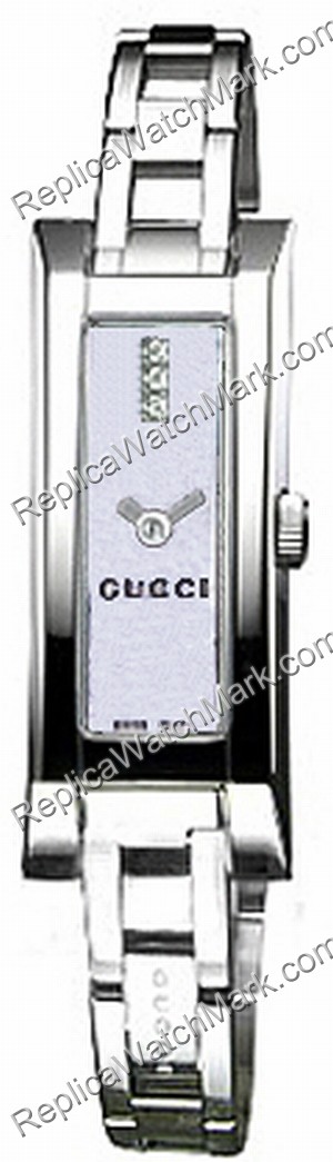 Gucci 110 G-Link White MOP Ladies Watch YA110516 - Click Image to Close