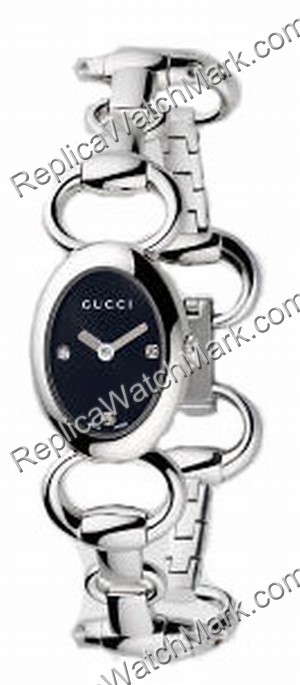 Gucci Tornabuoni Oval Diamond Ladies Watch YA118503 - Click Image to Close