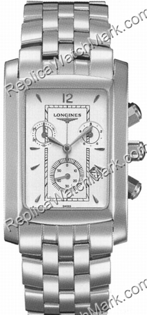 Longines DolceVita Quarz Chronograph L5.680.4.16.6 - zum Schließen ins Bild klicken