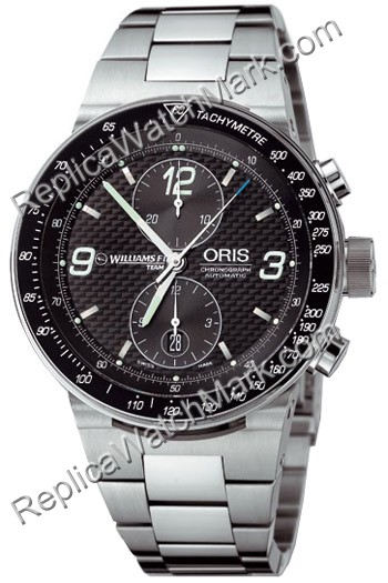 Oris WilliamsF1 Team Chronograph Mens Watch 673.7563.41.84.MB - Click Image to Close