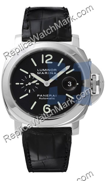 Panerai Luminor Marina Automatic Mens Watch PAM00104 - Click Image to Close