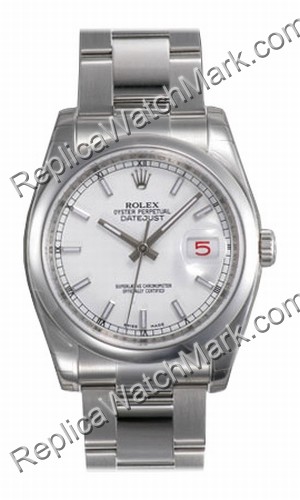 Rolex Oyster Perpetual Datejust Mens Watch 116200-WSO - Click Image to Close
