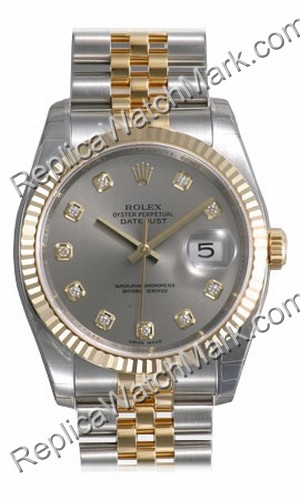 Rolex Oyster Perpetual Datejust Mens Watch 116233-GYDJ - Cliquez sur l'image pour la fermer