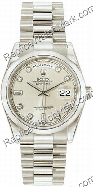 Swiss Rolex Oyster Perpetual Day-Date Mens Watch 118206-SD - Cliquez sur l'image pour la fermer
